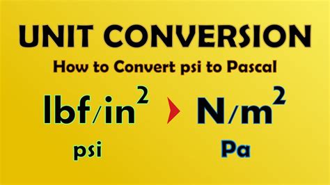 lb/in2 to psi: The Ultimate Conversion Guide for Engineers and Scientists