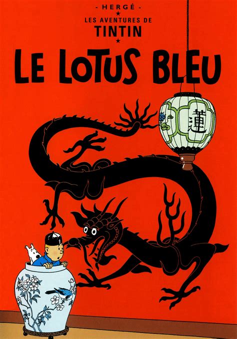 le lotus bleu aventures de tintin mini album french edition Epub