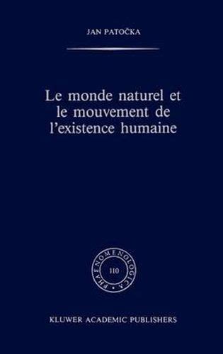 le monde naturel et le mouvement de lexistence humaine Ebook Epub