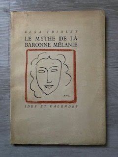 le mythe de la baronne mlanie avec deux dessin de henri matisse Reader