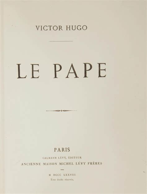 le pape editions calmann levy 1878 Epub