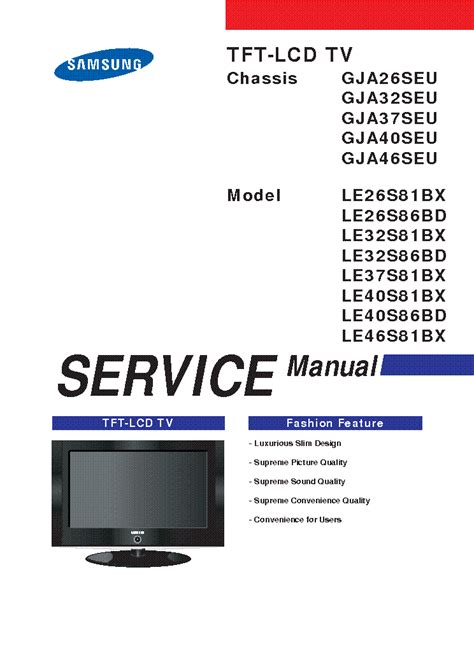 le26s86bd service manual pdf Epub