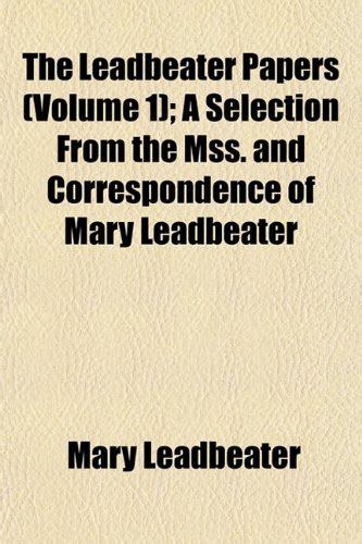 leadbeater papers vol heretofore unpublished PDF