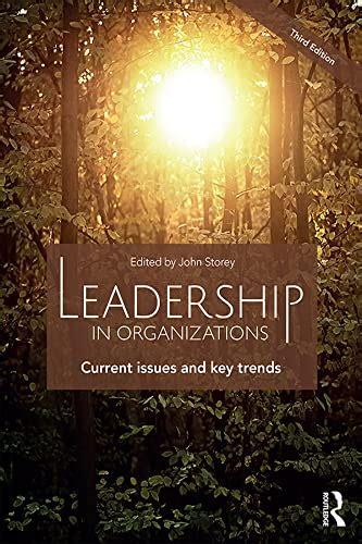 leadership in organizations current issues and key trends PDF