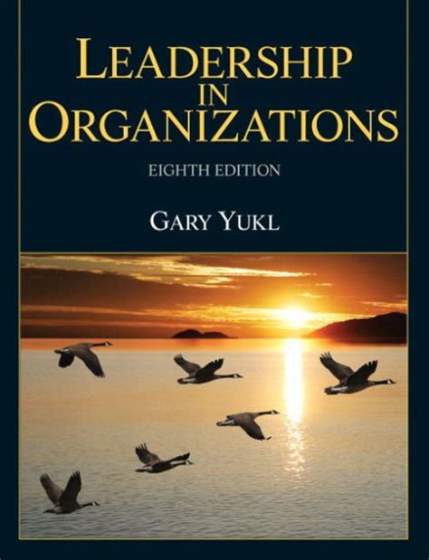 leadership in organizations yukl 8th edition pdf Epub