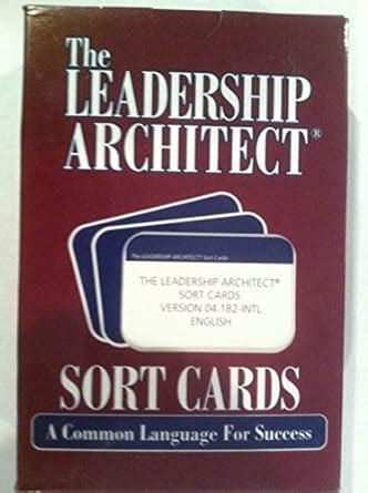 leadership-architect-competency-sort-cards Ebook Kindle Editon