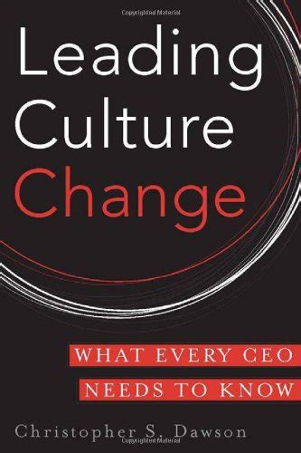 leading culture change what every ceo needs to know Doc
