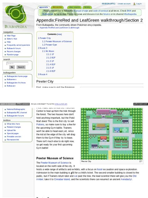Leaf Green Walkthrough Bulbapedia