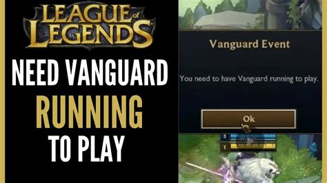 league need vanguard to play