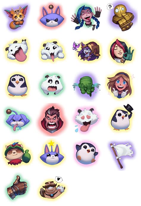 league of legends emotes