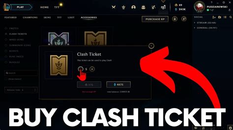 league of legends ticket