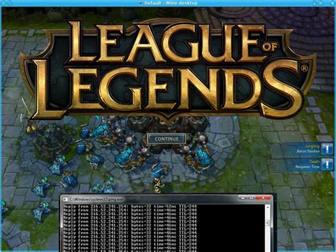 league test ping