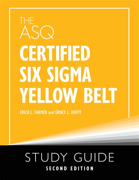 lean six sigma yellow belt study guide pdf Doc