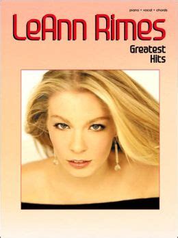 leann rimes greatest hits piano or vocal or chords Epub