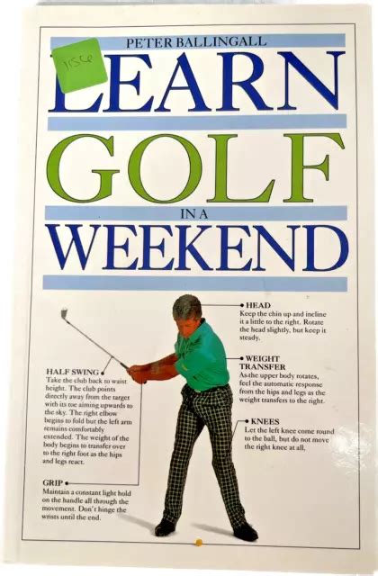 learn golf in a weekend learn in a weekend series Reader