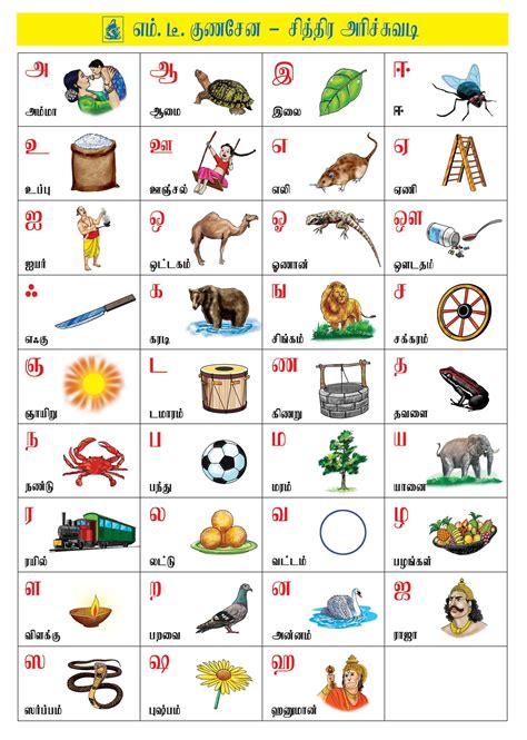 learn tamil alphabet activity workbook Epub