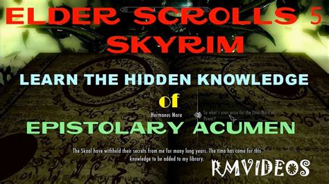 Learn The Hidden Knowledge Of Epistolary Chapter 5 Walkthrough