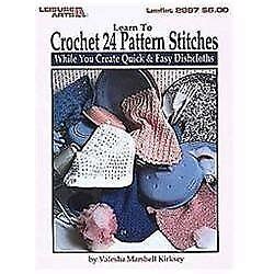 learn to crochet 24 pattern stitches Kindle Editon