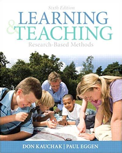 learning and teaching research based methods 6th edition Reader