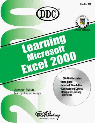 learning microsoft excel 2000 office 2000 learning series Reader