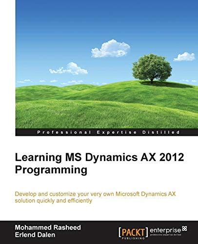 learning ms dynamics ax 2012 programming PDF