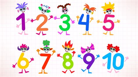 learning numbers illustration for kids Doc