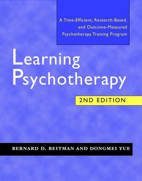 learning psychotherapy second edition Epub