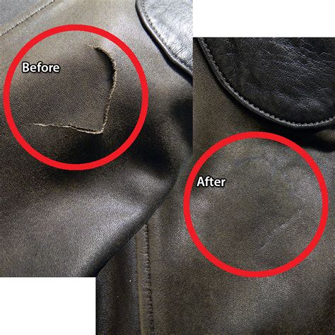 leather jacket tear repair Doc