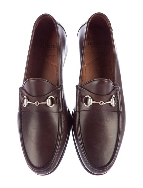 leather loafers