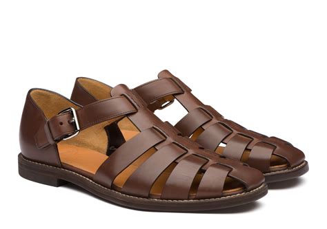 leather sandals mens