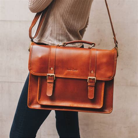 leather satchel bag