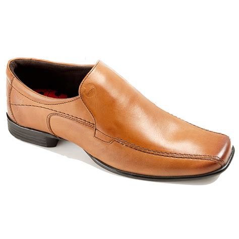 leather slip on shoes