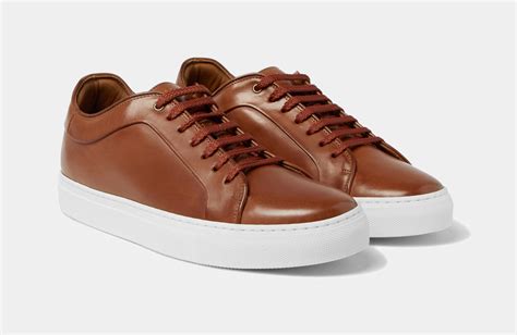 leather sneaker for men