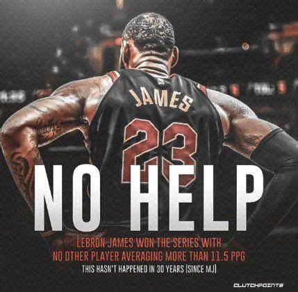 lebron no help graphic