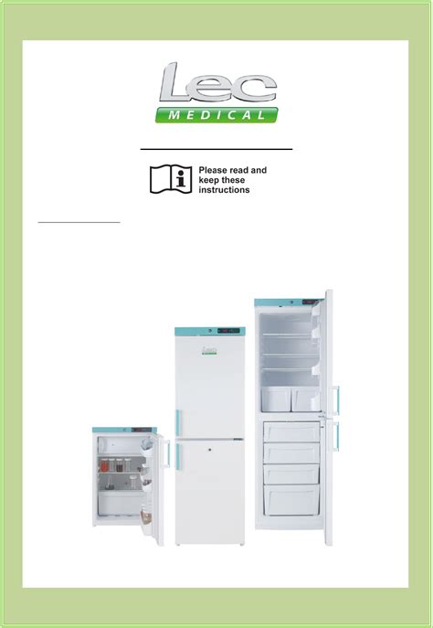 lec fridge freezer manual Kindle Editon