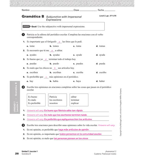 leccion-4-workbook-answer-key Ebook PDF