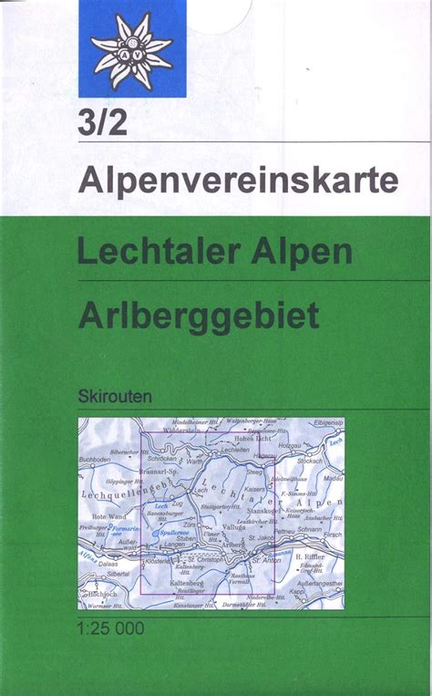 lechtaler alpen arlberggebiet wegmarkierungen topographische Reader