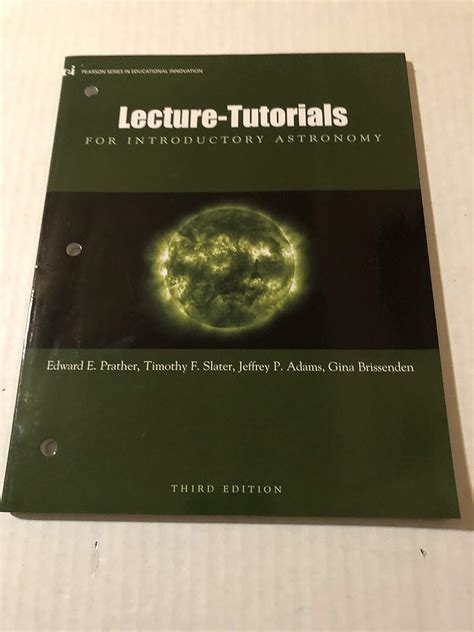 lecture tutorials for introductory astronomy 3rd edition download Doc