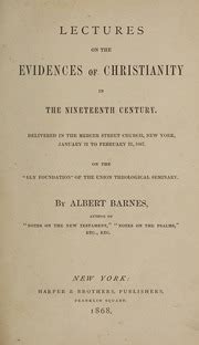 lectures evidences christianity nineteenth century Epub