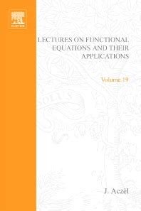 lectures on functional equations and their applications PDF