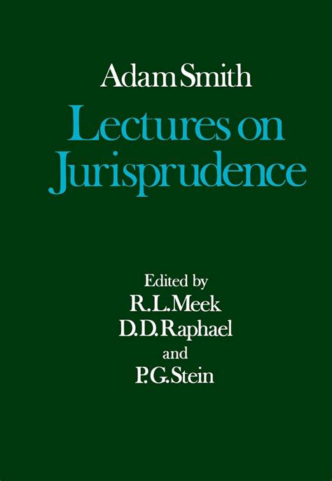 lectures on jurisprudence Reader