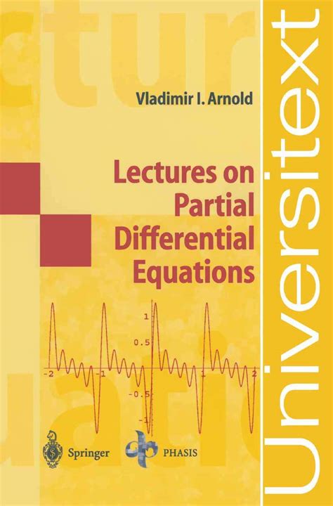 lectures on partial differential equations universitext PDF