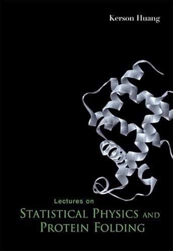 lectures on statistical physics and protein folding PDF