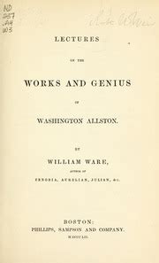 lectures works genius washington allston Doc