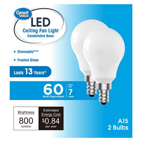 led ceiling fan bulbs