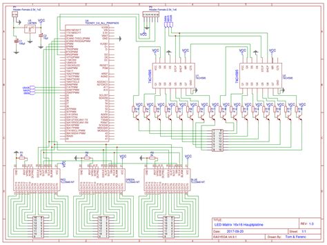 led matrix clock circuit pdf PDF