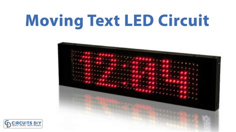 led moving message display circuit Epub