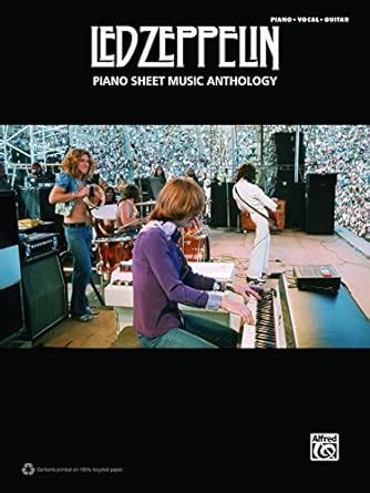 led zeppelin piano sheet music anthology piano or vocal or guitar Reader
