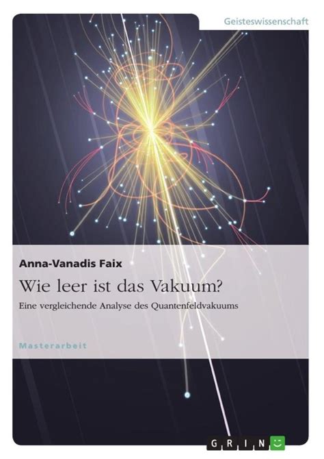 leer vakuum vergleichende analyse quantenfeldvakuums Epub