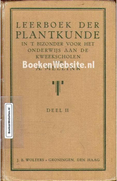 leerboek der algemene plantkunde i en ii Epub